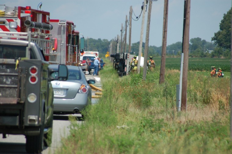 Greensboro Road reopened after propane truck accident | Caroline County ...