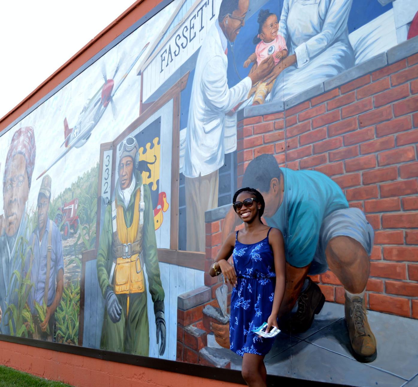 Mural celebrates AfricanAmerican heritage News
