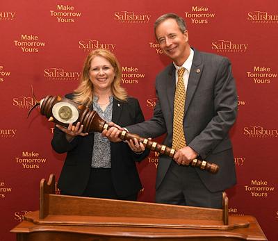 Passing-of-the-mace ceremony