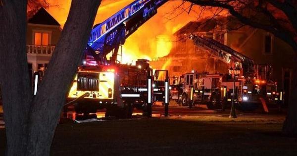 Fire destroys multi-million dollar home in Bay City | Queen Annes ...