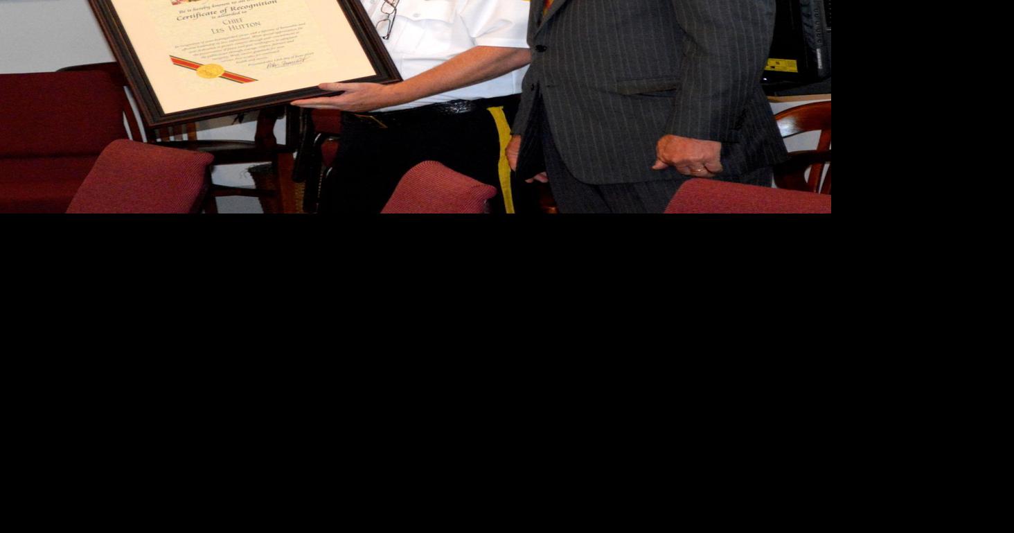 Franchot honors Hurlock police Dorchester County