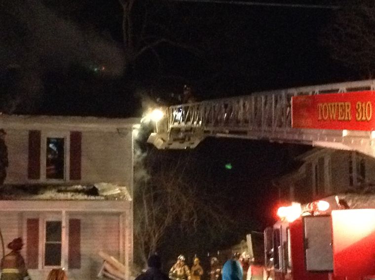 Fire destroys house in Denton Life