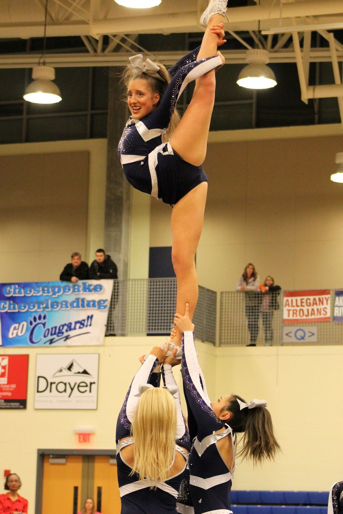 KI varsity cheer team wins fifth state title Schools