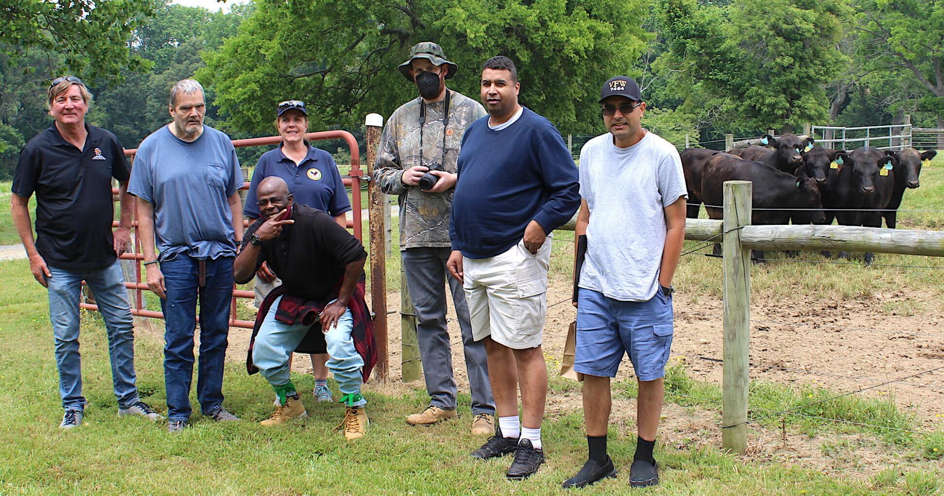 V.F.W. hosts Perry Point veterans for tour of WyeREC Angus farm - Vimarsana News