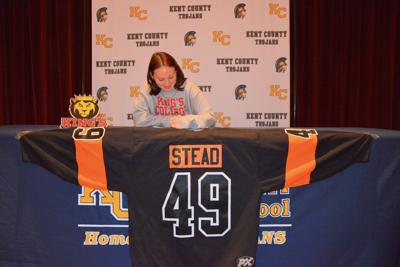 KCHS' Sam Stead signs with DIII King's as ice hockey recruit