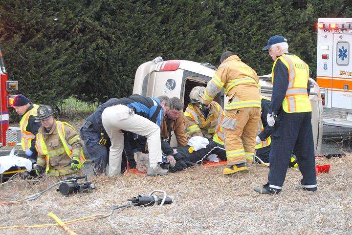 Woman Airlifted After Crash | Kent County | Myeasternshoremd.com