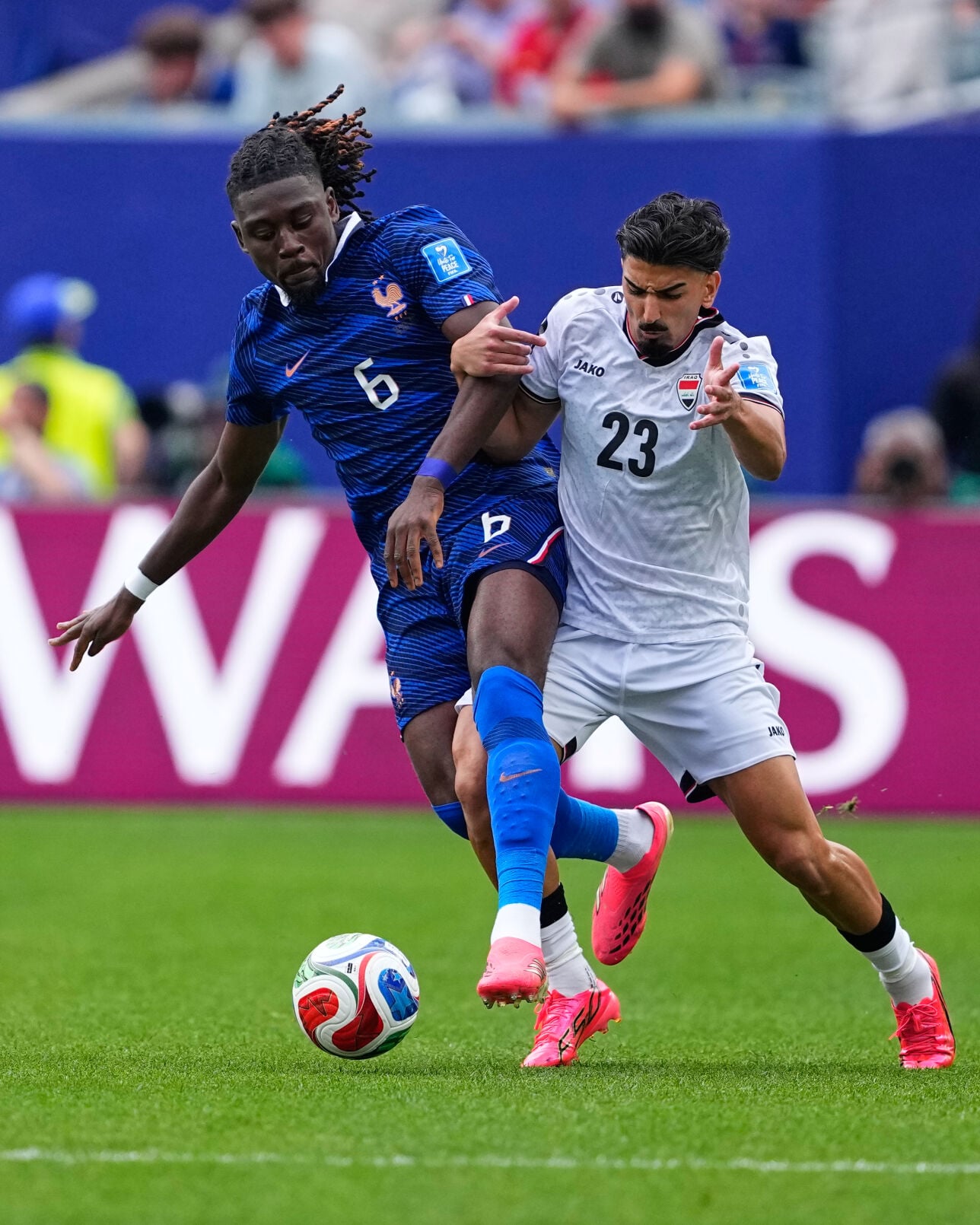 CORRECTION Iraq France WCup Soccer
