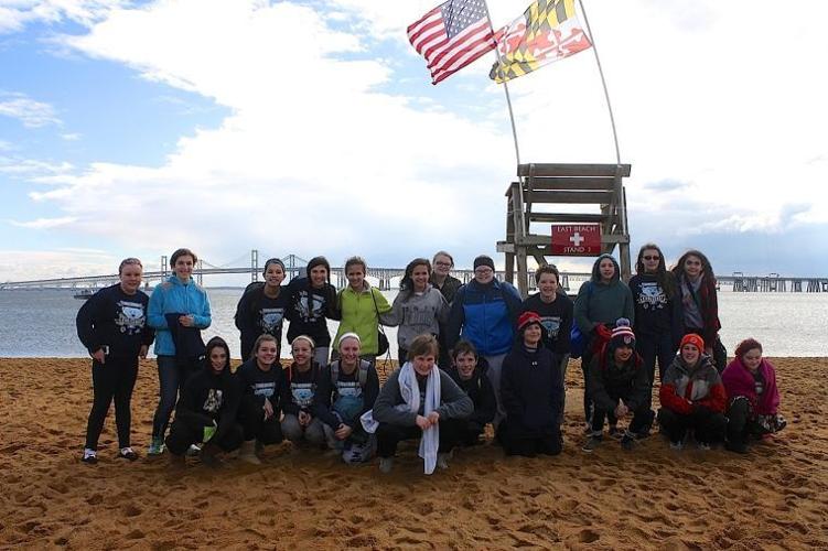 Students take part in Cool Schools Challenge Plunge Queen Annes