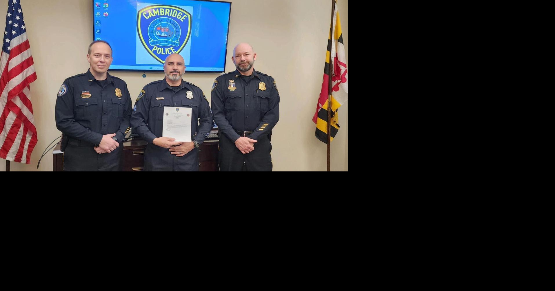 Cambridge honors Captain Hinson