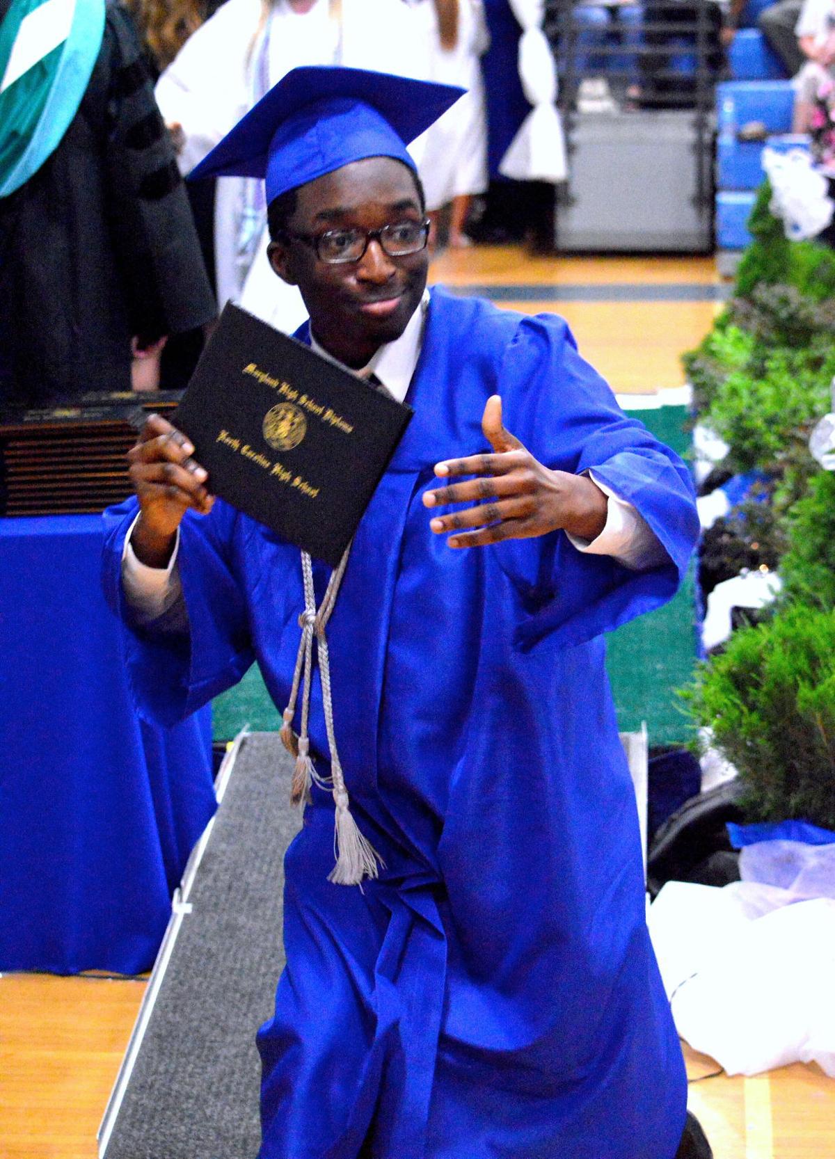 2016 North Caroline High School Graduation: Albert Conteh Jr.