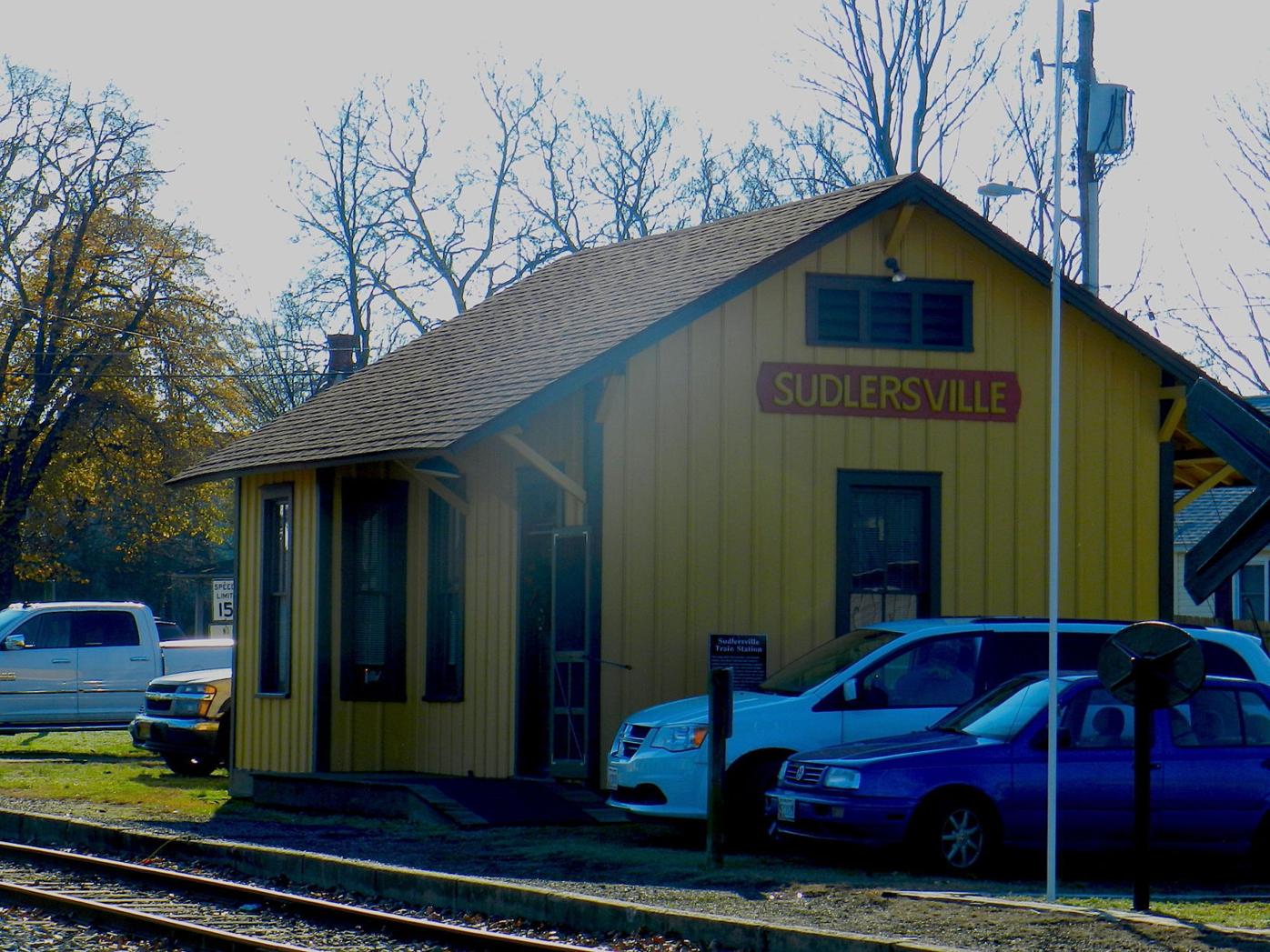 Sudlersville Train Station Museum holiday visitors Queen