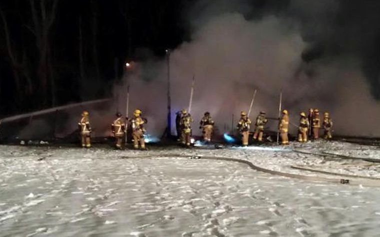 KI barn destroyed by fire | Queen Annes County | myeasternshoremd.com
