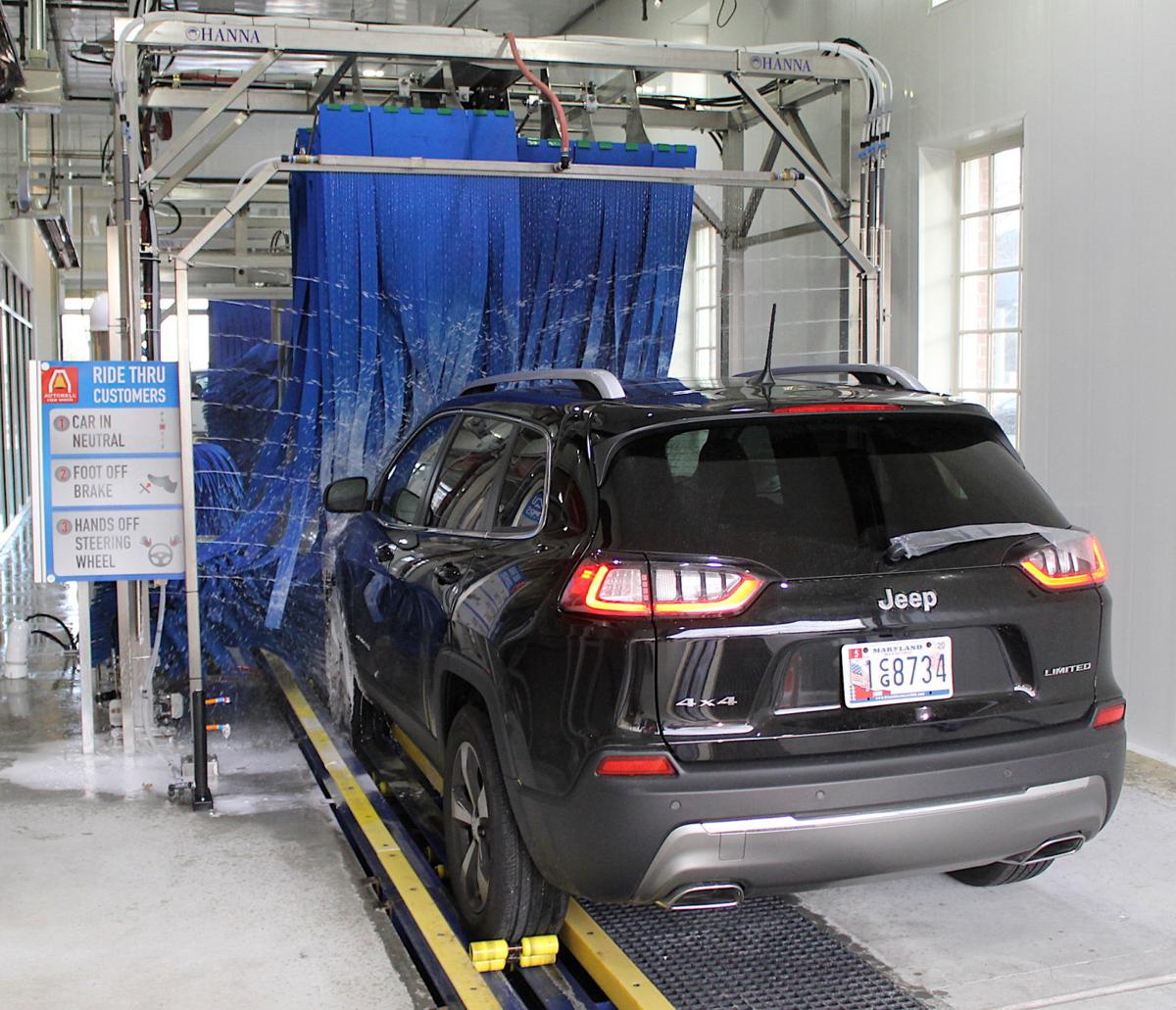 Car wash opens in former bank building Spotlight
