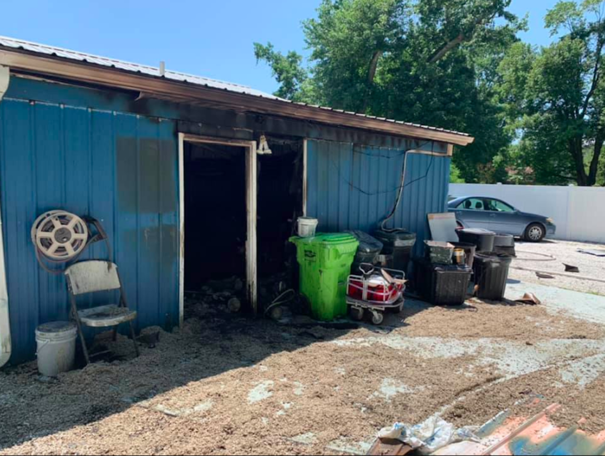 Grasonville Vfd Responds To Shed Fire News Myeasternshoremd Com