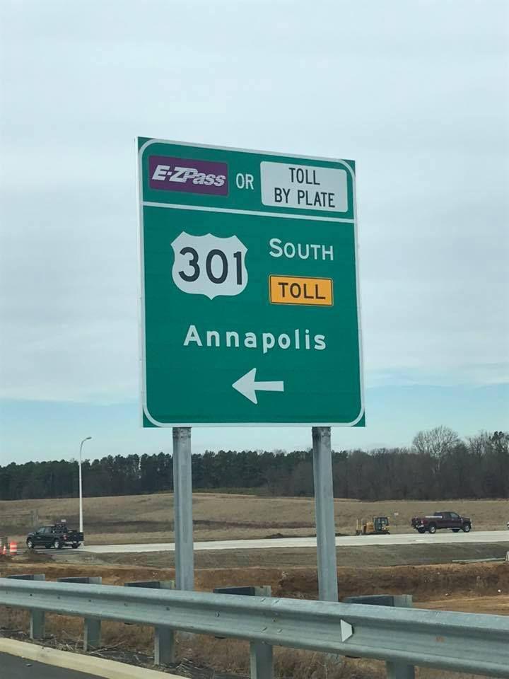 Toll portion of Route 301 opens with cashless system Spotlight