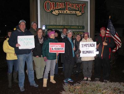 Qa Democrats Demonstrate At Harris Office News Myeasternshoremd Com