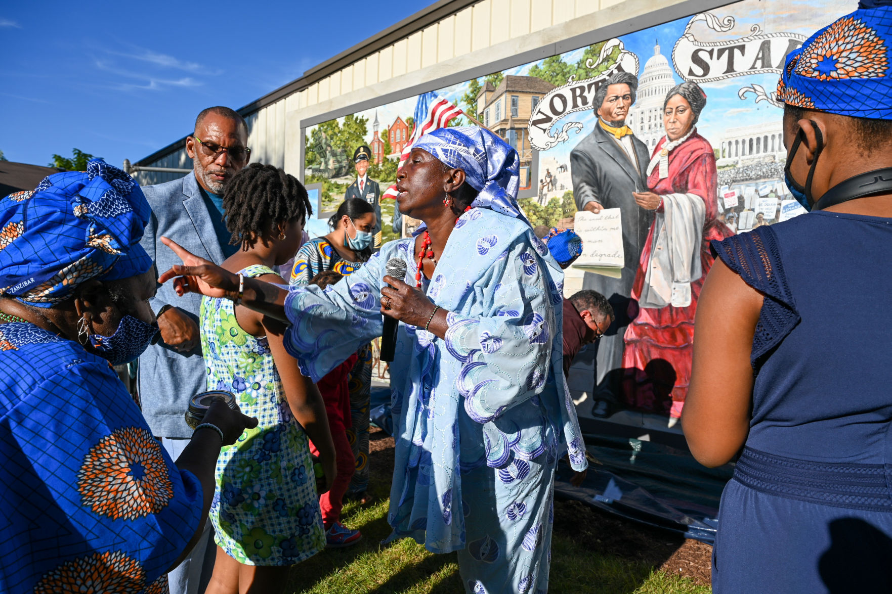 Frederick Douglass Mural Unveiled In Easton | News | Myeasternshoremd.com