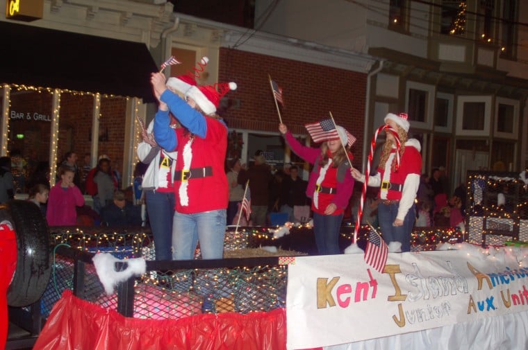 Centreville celebrates Christmas parade Queen Annes County