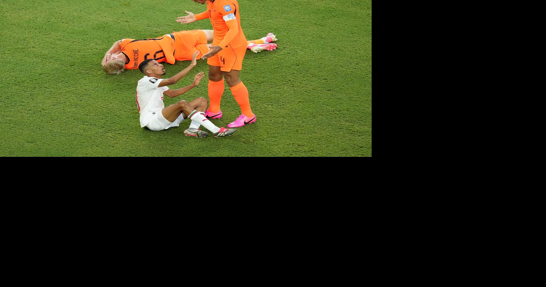 Morocco Netherlands WCup Soccer