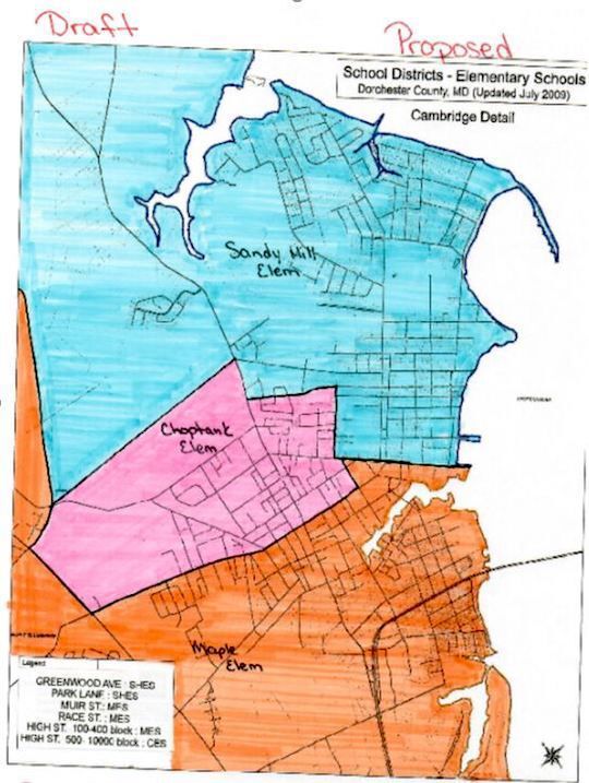 Dorchester County Md Zoning Map Dorchester Public Schools Redistricting Hearings Begin On June 3 And June 4  | News | Myeasternshoremd.com