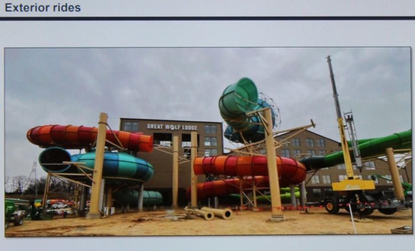 Great Wolf Lodge ahead of schedule
