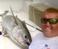 Jake Coleman selfie with big tuna