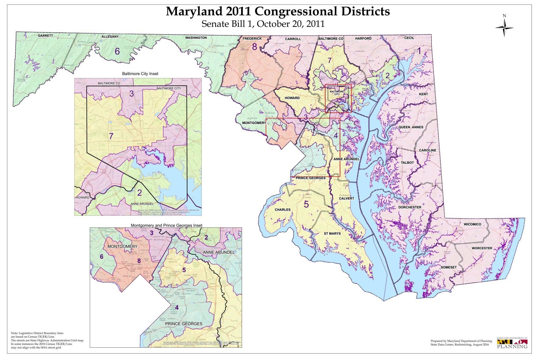 Maryland Congressional Districts | | Myeasternshoremd.com