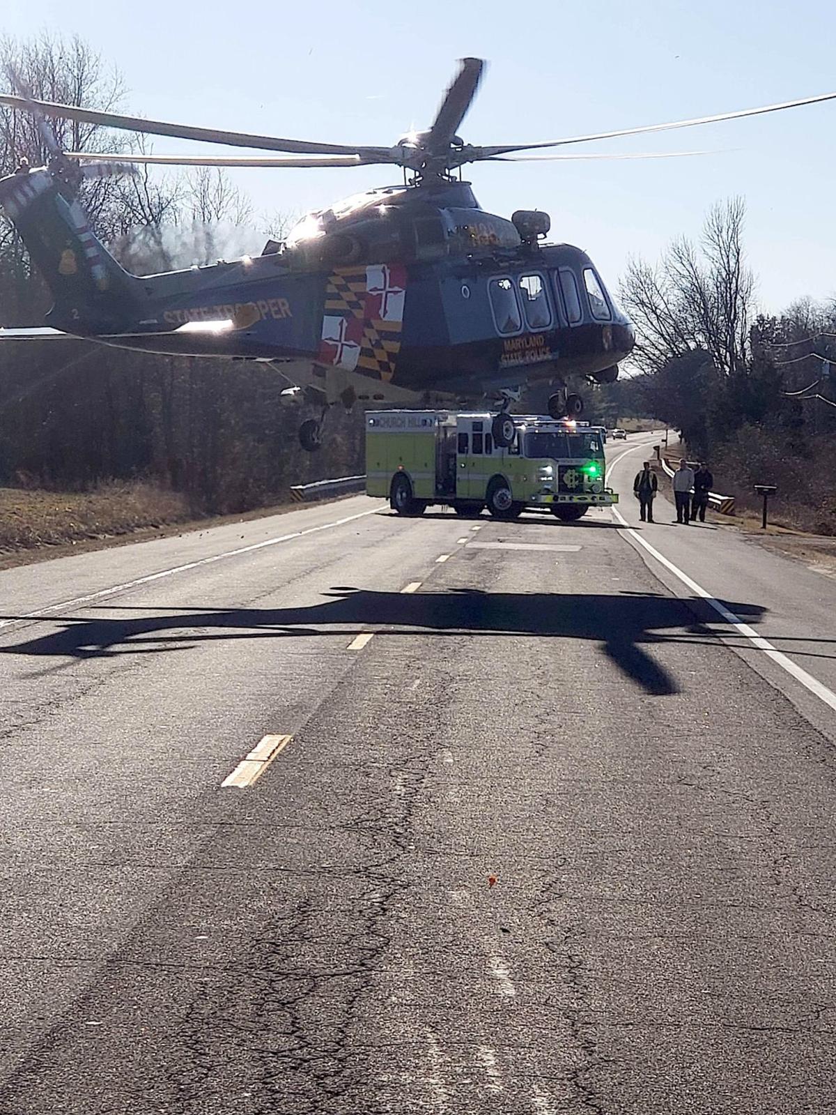 Three injured in Crumpton crash Police and Fire