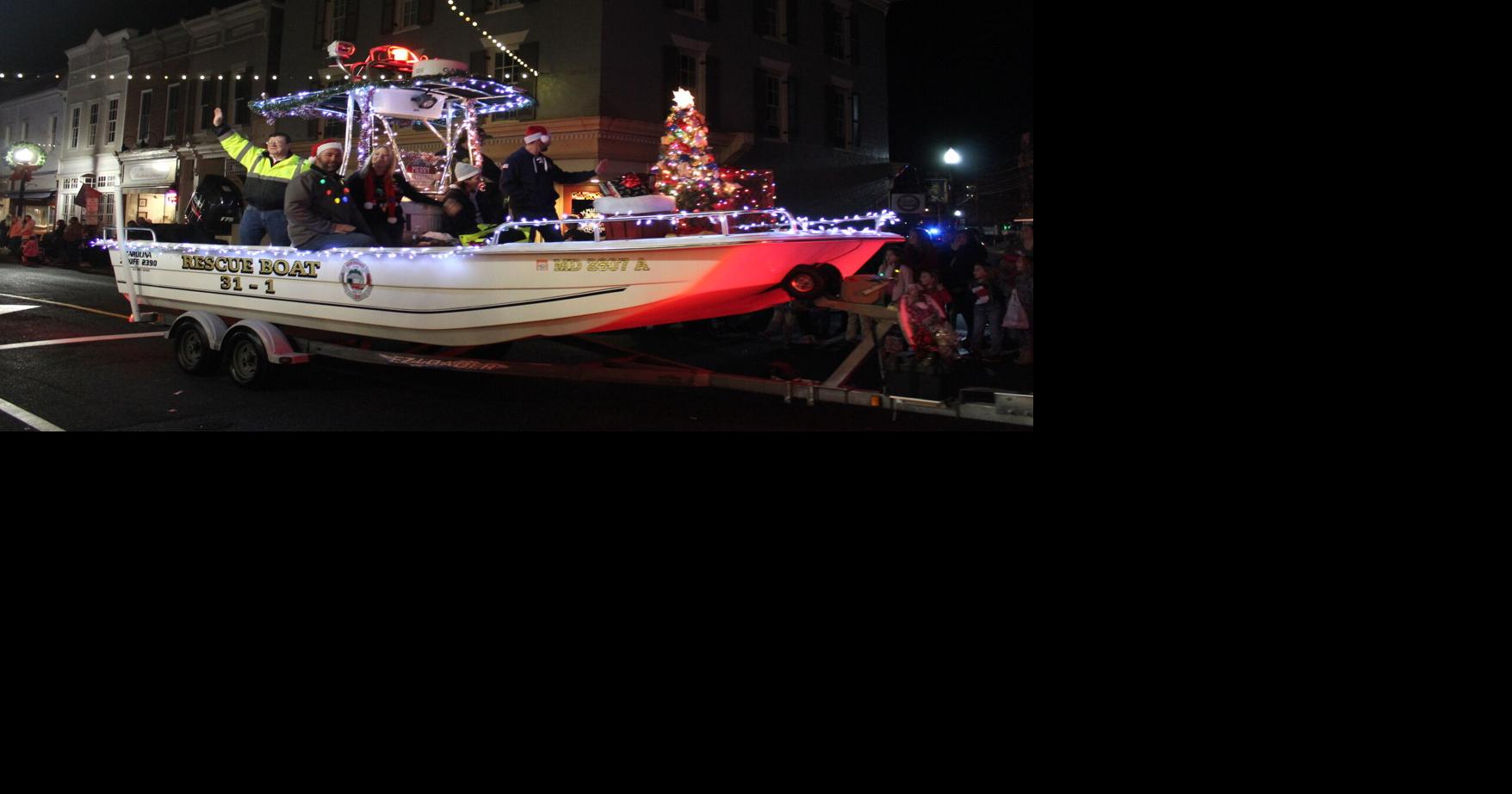 Snowflakes on Parade 74th annual Cambridge Dorchester County Christmas