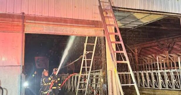 Firefighters rescue livestock from Kennedyville barn fire