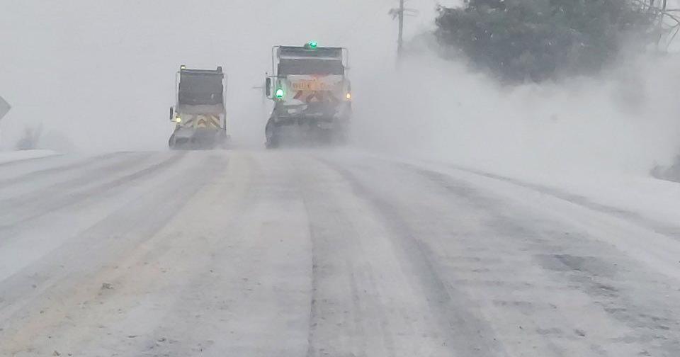 County roads crews fare well in first winter storm response, prepare ...