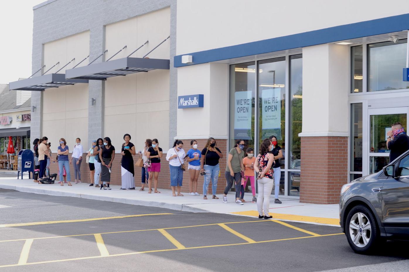 Soft Opening At Marshalls Creates Long Lines Local News Myeasternshoremd Com