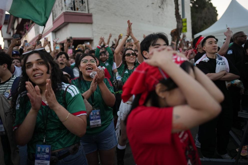 Los Angeles WCup Soccer Reaction