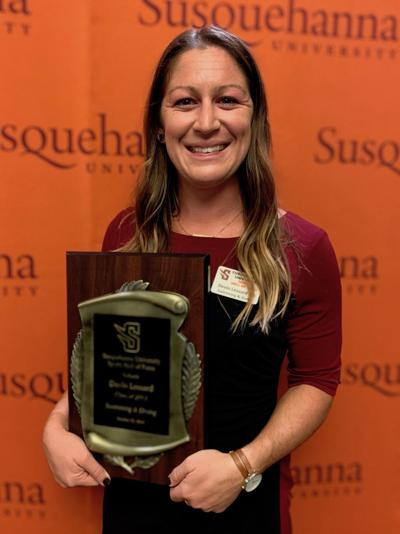 Lessard Is Hall Of Fame Swimmer At Susquehanna University