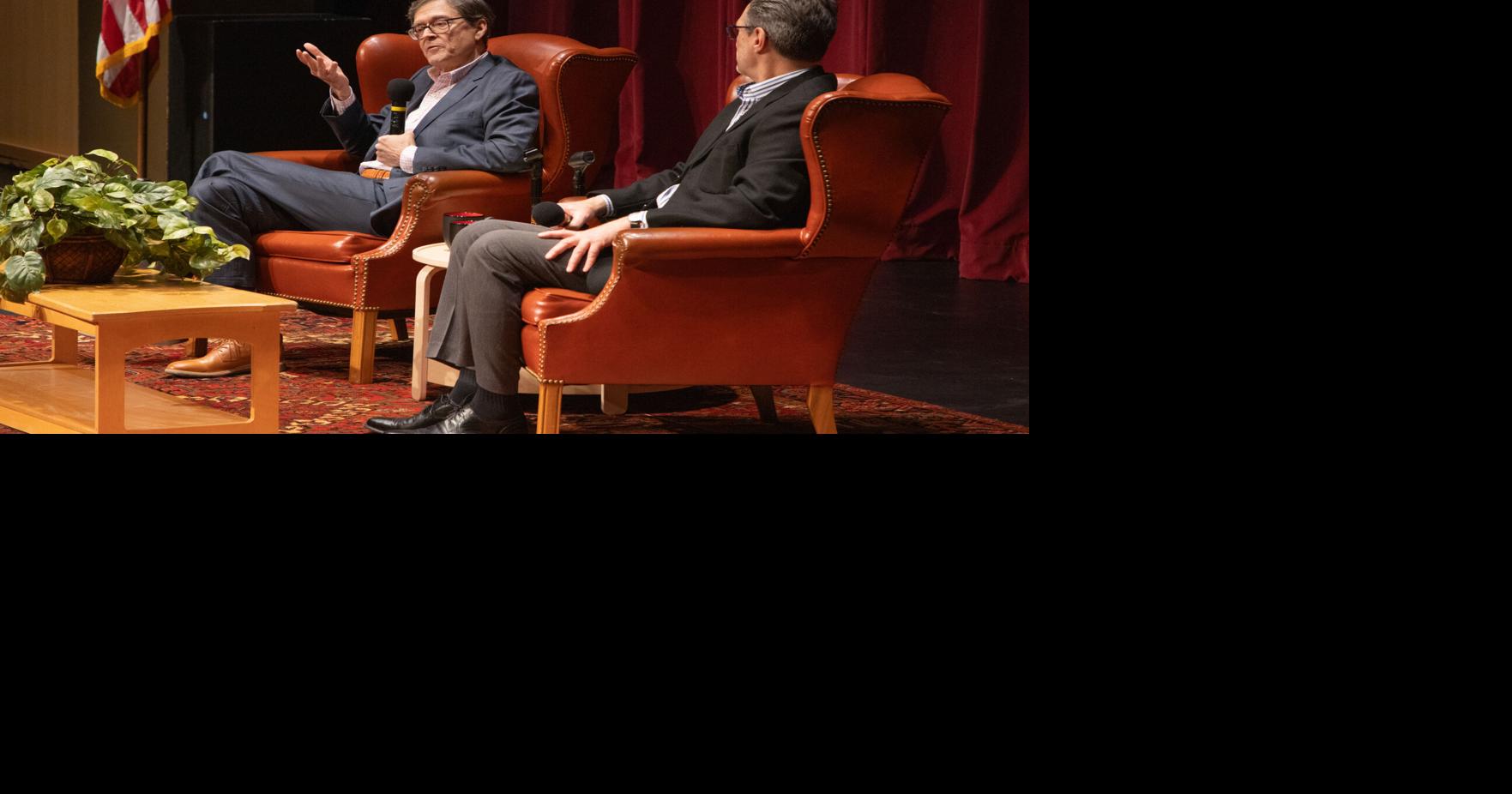 Journalist Harwood warns of anti-intellectualism, media intimidation at Washington College lecture