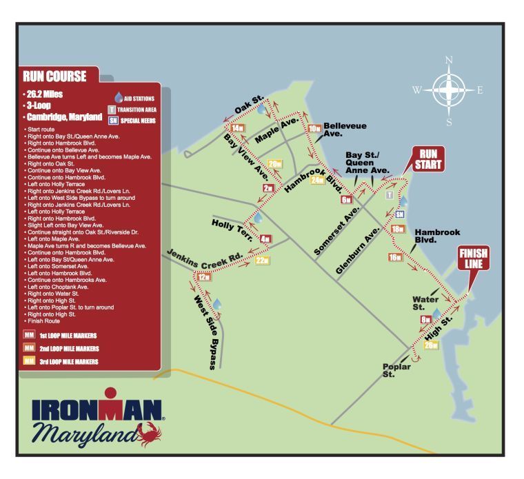 Maryland Ironman will run through Cambridge Dorchester County