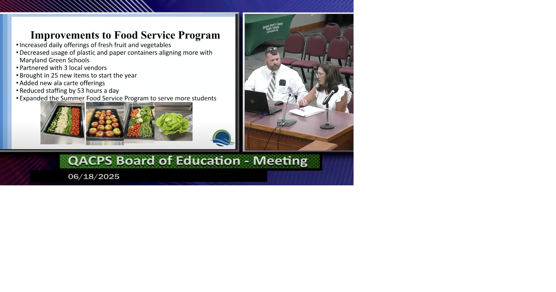 QACPS self-op food service program expands | News | myeasternshoremd.com