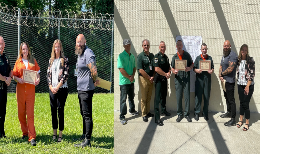 Three inmates graduate from Flagler County mental health and addiction