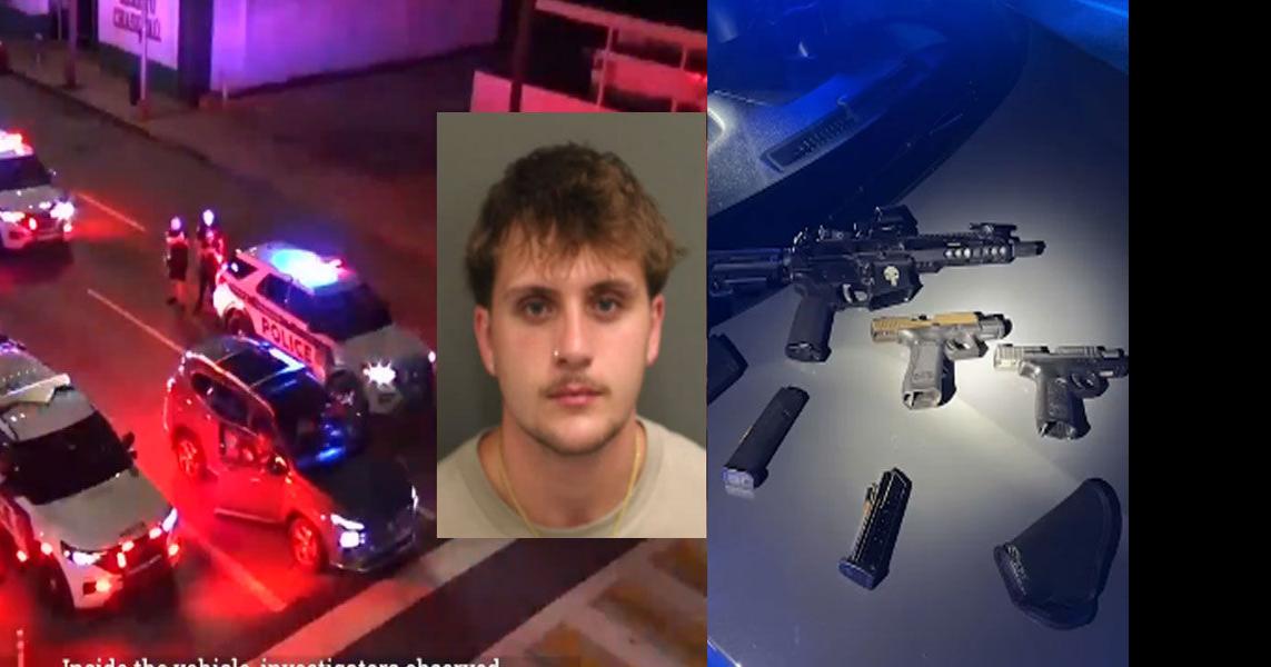 Orlando police arrest man for openly carrying firearm after shots fired