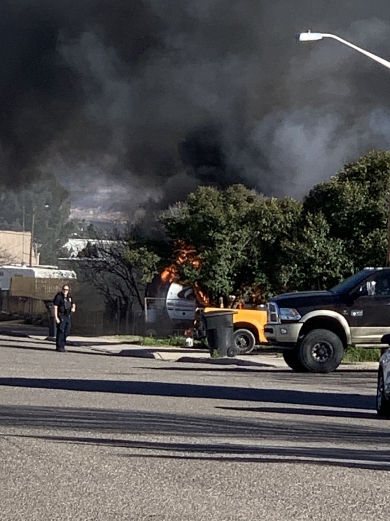 Fire Destroys Two Travel Trailers And One Home, Damages A Second Home ...