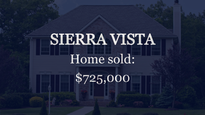 Single-family home sells in Sierra Vista for $725,000
