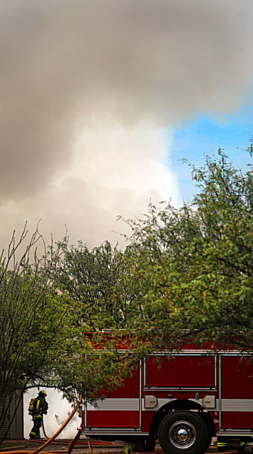 Motor home fire sends black smoke plumes into Sierra Vista sky Local