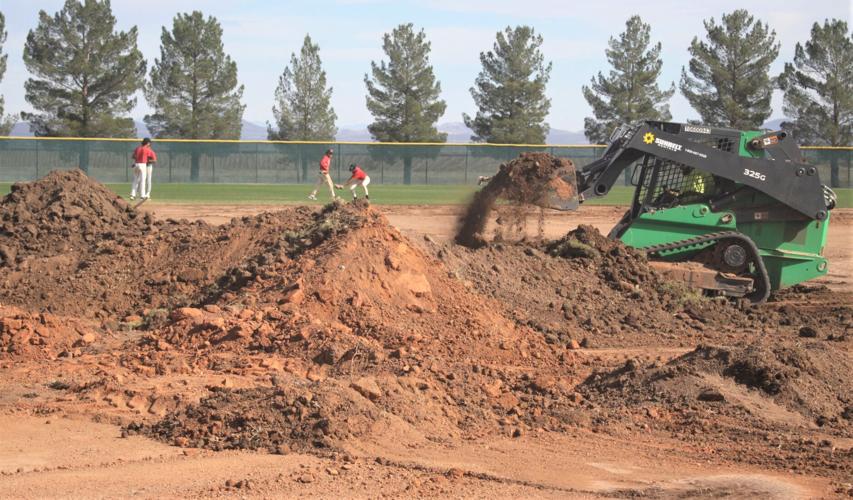Baseball field at Cochise College getting upgrade