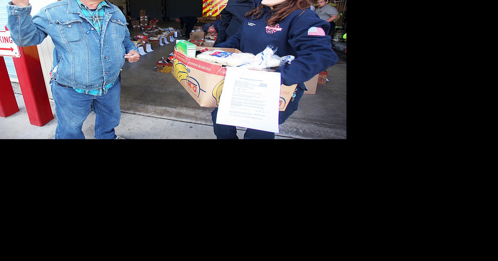 Bisbee Fire, community help 110 families for Thanksgiving Bisbee