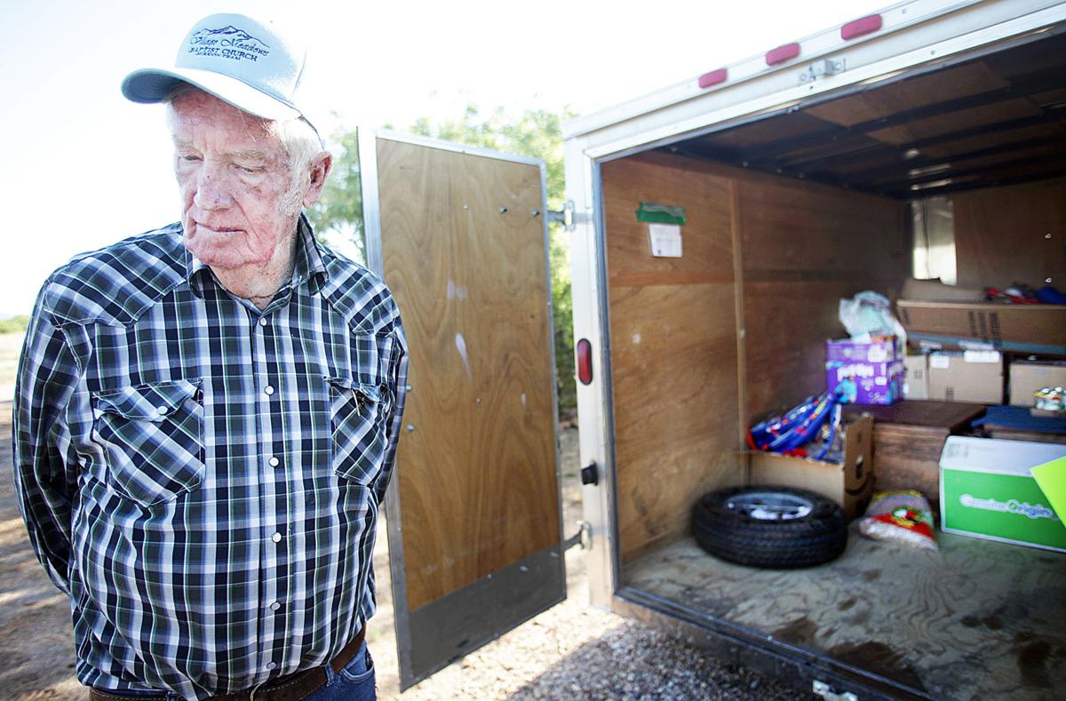 Needed Delivery Local Churches Take Food Clothes And Coffins To