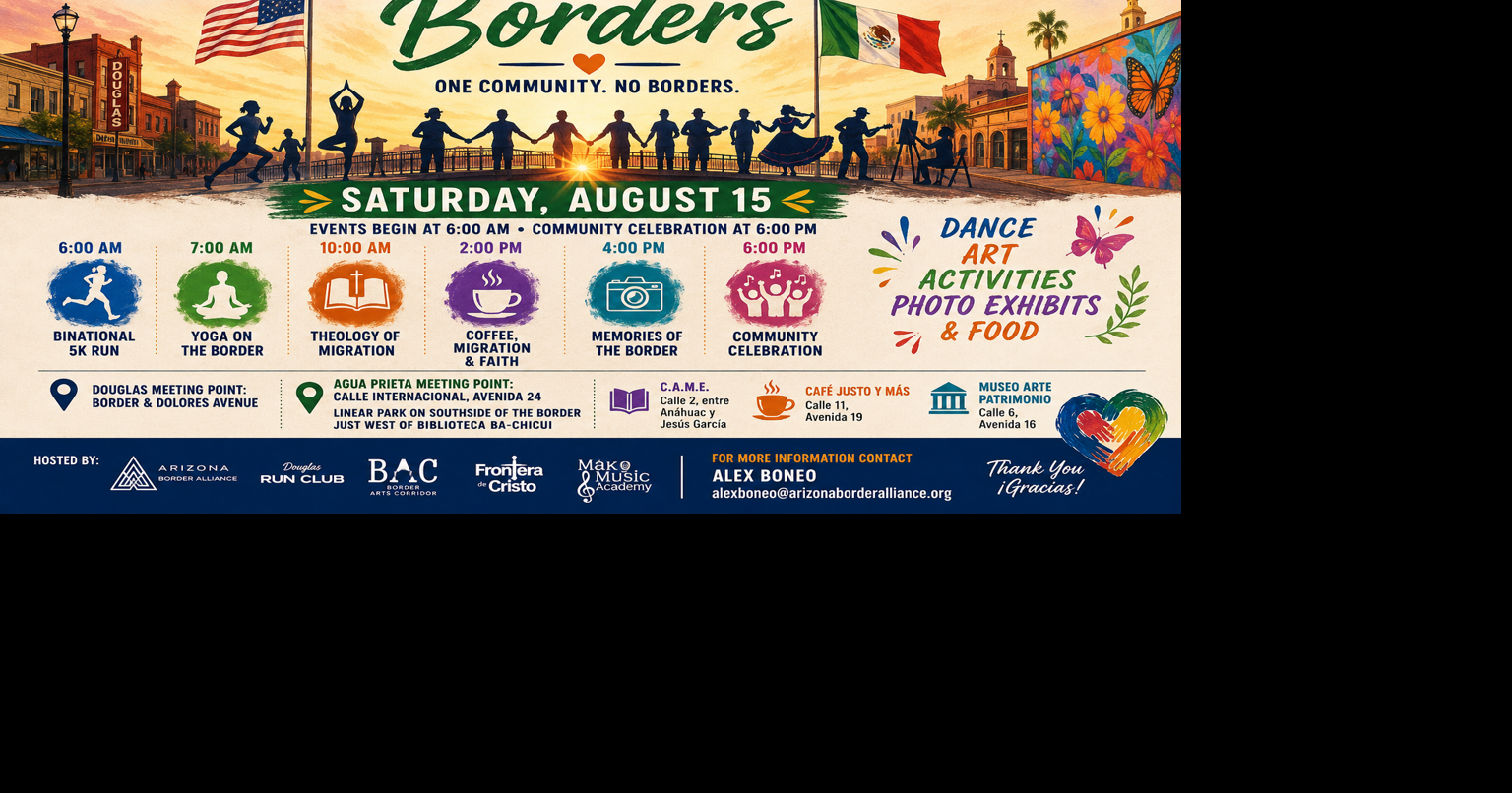 Friends Across Borders returns Saturday