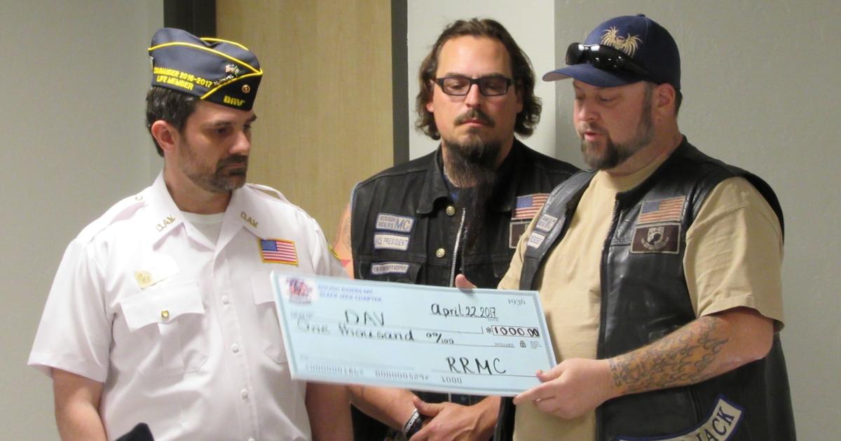 Ruff Rider Club Rough Riders Motorcycle Club raises $1,000 for DAV | Local News Stories ...
