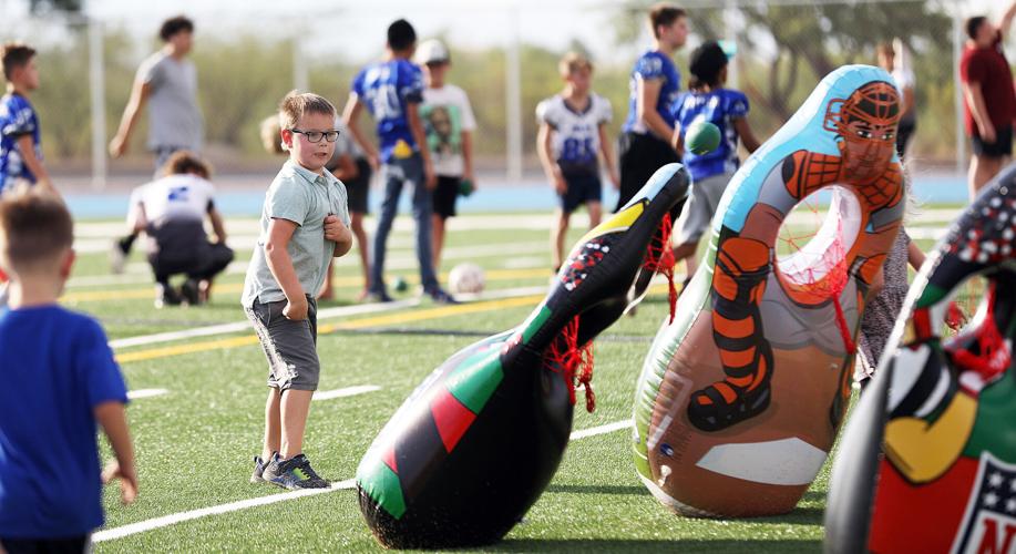 City throws a party for new Veterans Memorial Park Sports Complex