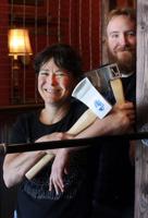 Hatchet House offers the opportunity to fling an ax