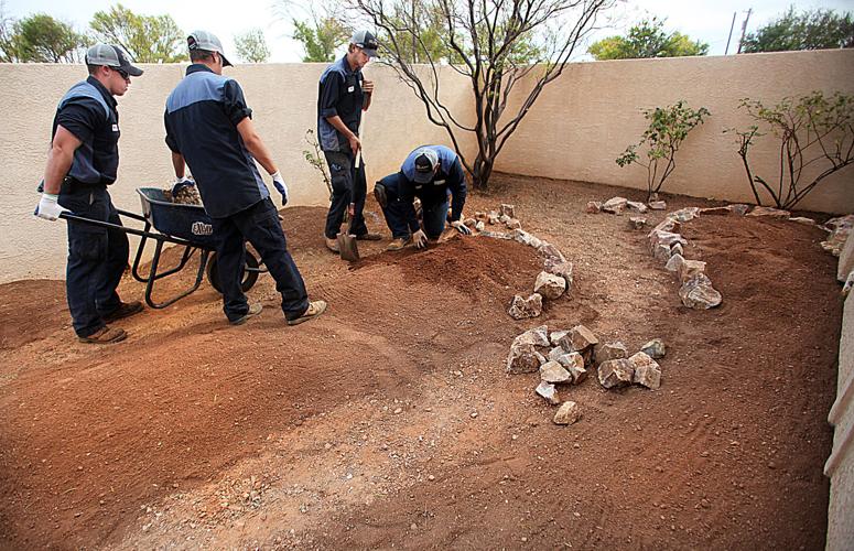 Donation creates garden setting for Huachuca City Library Local News